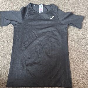 Gymshark Dark Gray Muscle Tee